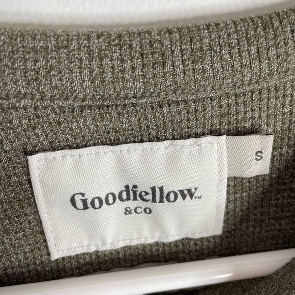 Goodfellow & Co Premium Ultra-Soft Thermal Shirt Size S Crew Neck - Picture 4 of 5